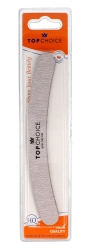 TOP CHOICE Pilnik do paznokci 2-funkcyjny 100/180  banan 18cm