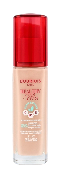 Bourjois Podkład do twarzy Healthy Mix Clean&Vegan - nr 51.5C Rose Vanilla  30ml