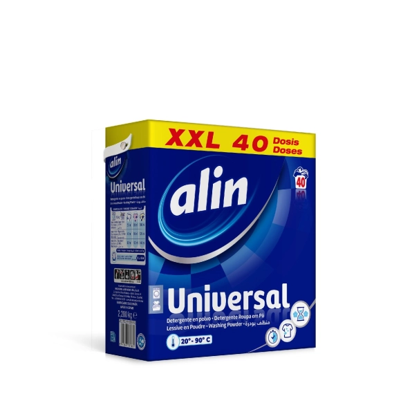 ALIN Universal Proszek do prania uniwersalny (40 prań) 2,28 kg