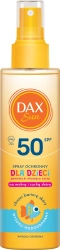 DAX Sun Transparentny spray ochronny na mokra i sucha skore dla dzieci SPF 50 150 ml