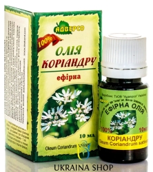 Кориандра Эфирное Масло, 100% Натуральное, Адверсо