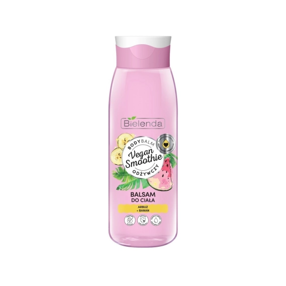 Bielenda Vegan Smoothie Balsam do ciała odżywczy Arbuz i Banan  400ml