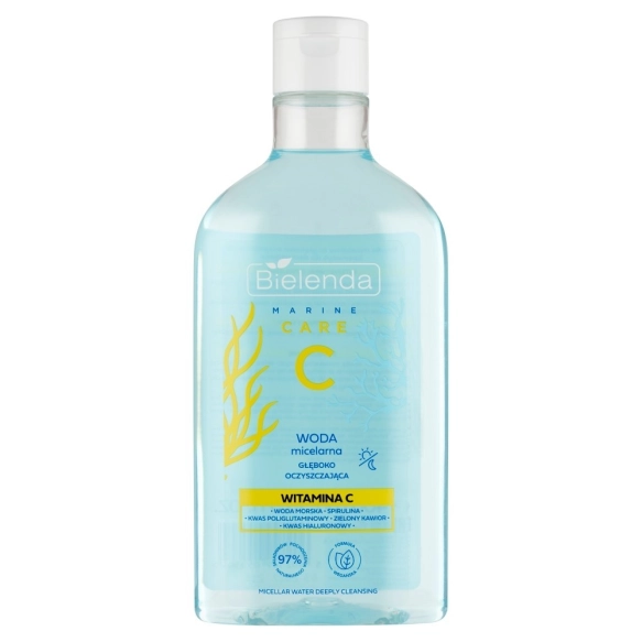 BIELENDA Marine Care C Woda micelarna głęboko oczyszczająca -  Witamina C 400 ml
