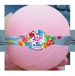CHLAPU CHLAP Bath Bomb Kula musująca do kąpieli o zapachu wanilii 180 g