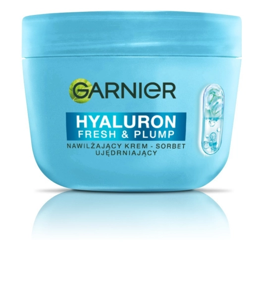 GARNIER Hyaluron Fresh & Plump Nawilżający Krem - sorbet ujędrniający 85 ml