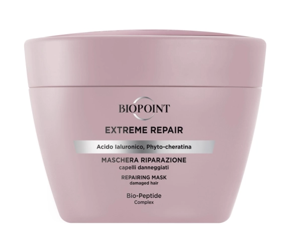 BIOPOINT Extreme Repair Maska odbudowująco-regenerująca do włosów zniszczonych 200 ml
