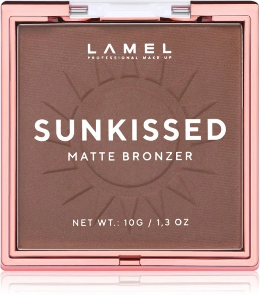 LAMEL Kompaktowy Puder brązujący Sunkissed Matte Bronze NR 402 10g