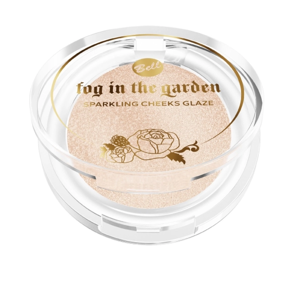 BELL Fog In The Garden Sparkling Cheeks Glaze Rozświetlacz do twarzy i ciała 01 Sparkling Sugar 3.6 g