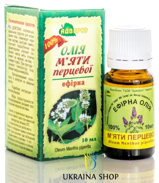 Olejek Miętowy, 100 % Naturalny Adverso 5 ml