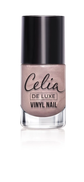 CELIA De Luxe Vinyl Nail Lakier winylowy do paznokci perłowy 705 10 ml