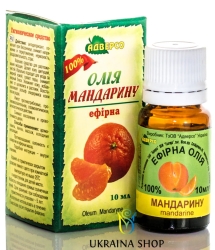 Мандарина Эфирное Масло, Адверсо, 100% натуральное