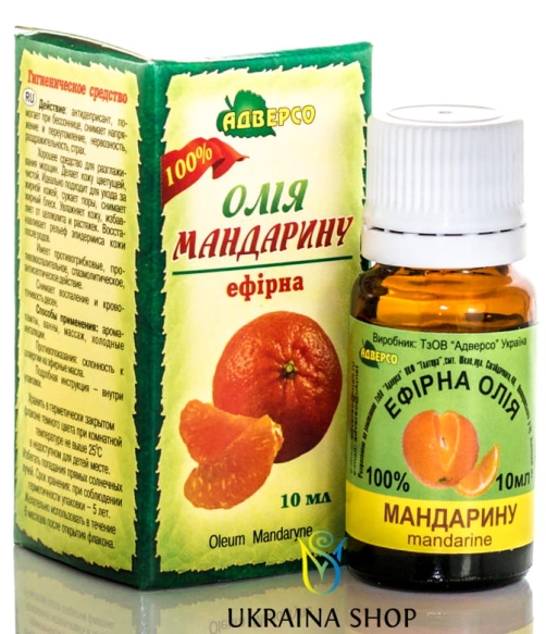 Mandarin Essential Oil, Adverso, 100% Natural 5 ml