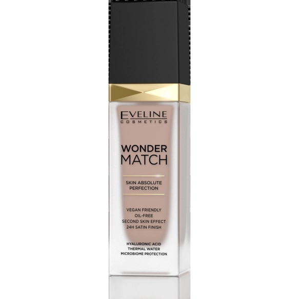 EVELINE Wonder Match Podkład dopasowujący się do cery nr 45 Honey 30 ml