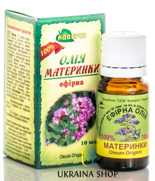 Oregano Essential Oil, Adverso, 100% Natural