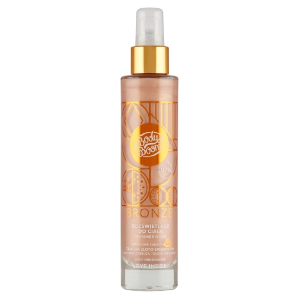 BIELENDA BB BodyBoom Rozświetlacz do ciała -  Shimmer Gold 100 ml