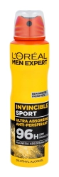LOREAL Men Expert Dezodorant spray Anti-perspirant Invicible Sport 96H 150ml