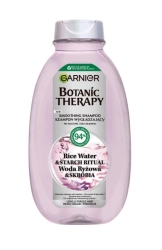 GARNIER Botanic Therapy Wygładzający Szampon do włosów długich Replumping Rise Water & Starch 400 ml