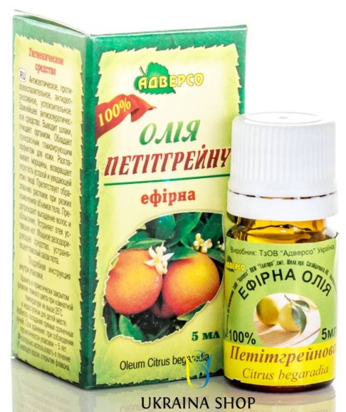 Olejek Petitgrain, 100% Naturalny, Adverso