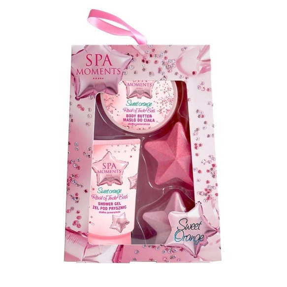 SPA MOMENTS Zestaw kosmetyków do ciała Sweet Orange