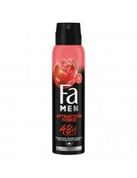 H FA MEN DEO SPRAY 150ml Attraction Force new  &