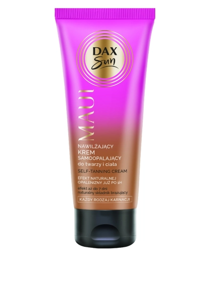 DAX SUN Krem samoopalający do twarzy i ciała nawilżający Maui 75 ml
