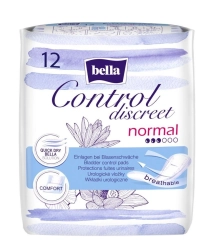 BELLA Control Discreet Normal Wkładki urologiczne 1op. - 12 szt.