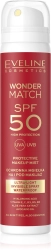 EVELINE Wonder Match Ultralekka mgiełka ochronna SPF 50 na i pod makijaż 75 ml
