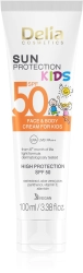 DELIA SUN PROTECT.Krem d/tw.i ciała d/dzieci 100m&