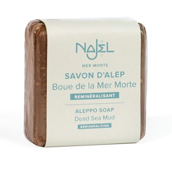 Mydło Aleppo z Błotem z Morza Martwego, Najel, 100g
