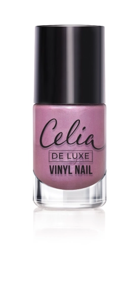 CELIA De Luxe Vinyl Nail Lakier winylowy do paznokci perłowy 702 10 ml
