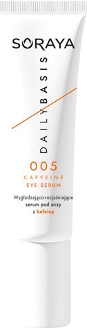 SORAYA Daily Basis Wygładzająco-rozjaśniające serum pod oczy z kofeiną 15 ml