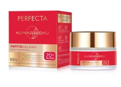 PERFECTA Klinika Wieku Peptydowy Krem silnie wygładzający na dzień 70+