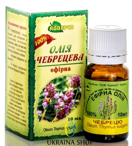 Olejek Tymiankowy, 100% Naturalny, Adverso 5 ml