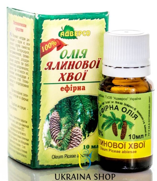 Olejek Świerkowy (Świerk), 100% Naturalny Adverso 5 ml