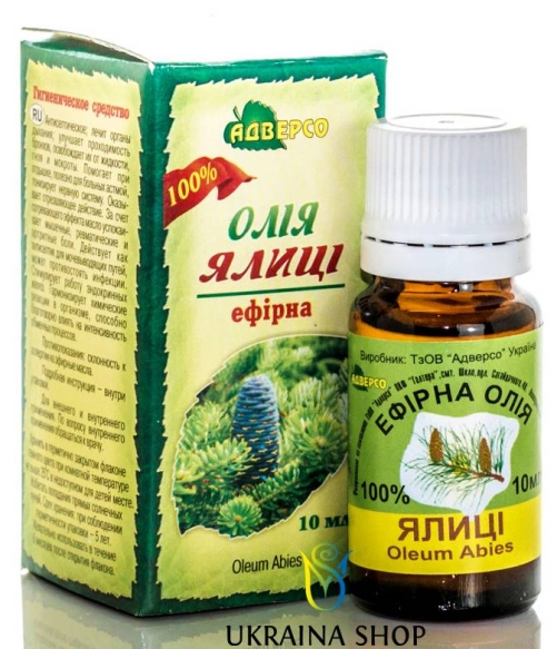 Olejek Pichtowy (Jodłowy), 100% Naturalny, Adverso 5 ml
