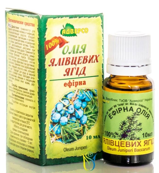 Olejek Jałowcowy (Jałowiec), 100% Naturalny Adverso 5 ml