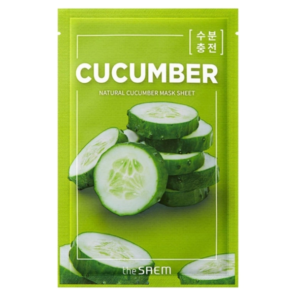 THE SAEM Natural Cucumber Maska w płachcie - Ogórek