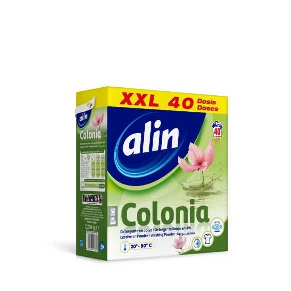 ALIN Colonia Proszek do prania uniwersalny (40 prań) 2,28 kg