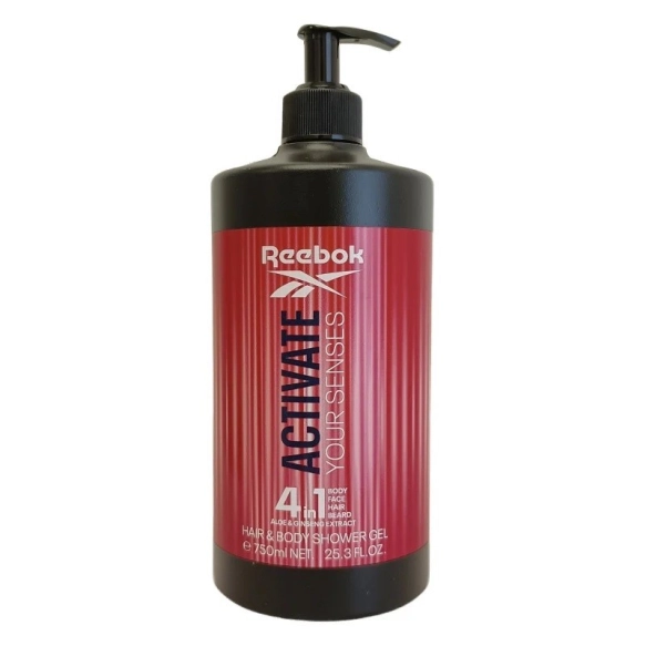 REEBOK Men Żel pod prysznic 4w1 Activate Your Senses 750 ml