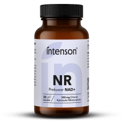 NR-Nad+ (NR Chlorek Rybozydu Nikotynamidu), Intenson, 30 kapsułek