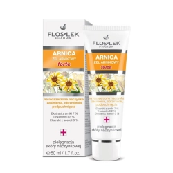 Floslek ARNICA® Żel z arniką forte na rozszerzone naczynka, zasinienia, obrzmienia, podpuchnięcia 50 ml