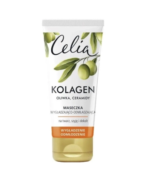 CELIA Kolagan Maseczka do twarzy wygładzająco – odmładzająca 60 ml