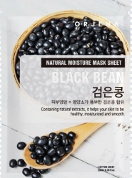 ORJENA Maska w płachcie Black Bean 23 ml