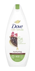 DOVE Care by Nature Nuturing Żel pod prysznic Masło kakaowe i hibiskus 225 ml