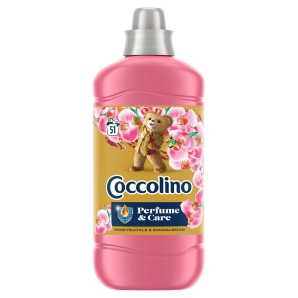 COCCOLINO Perfume & Care Płyn do płukania tkanin Honeysuckle & Sandalwood (51 prań) 1275 ml