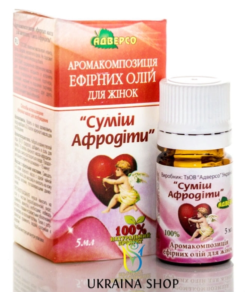 Aphrodite Essential Oil Blend for Women, Adverso, 100% Natural