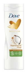 DOVE Body Love Regenerierende Pflege Balsam do ciała z kokosem i olejkiem migdałowym 400 ml