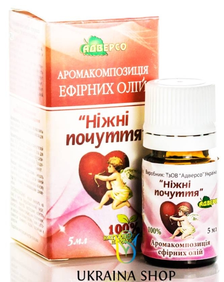 Kompozycja Olejków dla Kobiet Czułe Uczucia, 100% Naturalna