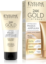 EVELINE 24K Gold Liftingująca maska - ampułka ze złotym pyłkiem 50 ml