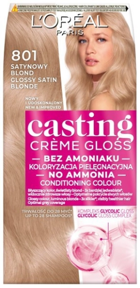 LOR CASTING nr 801  Satynowy Blond&